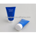 Soft embalagem de plástico cosmético flip-top cap tubo